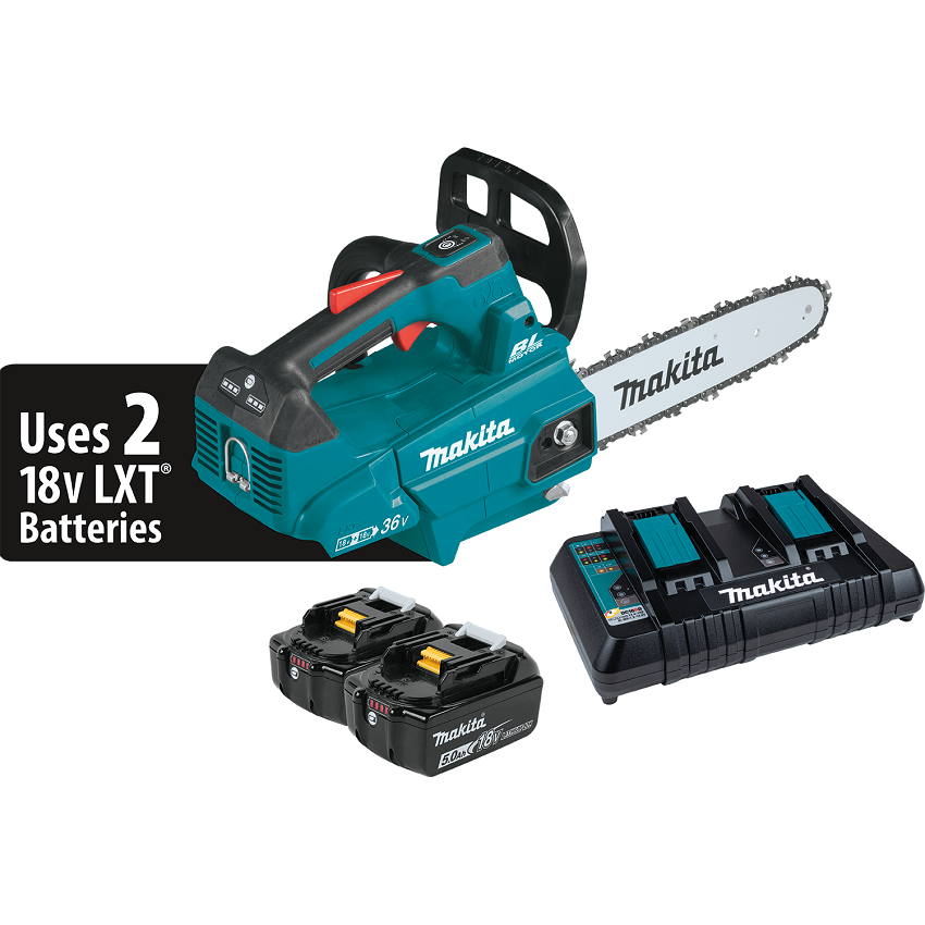 Makita 18V X2 (36V) LXT Lithium?Ion 14" Chain Saw Kit XCU08PT