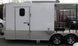 Concession Trailer 8.5'x20' White White Background