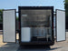 7' X 12' Concession Trailer Woodgrain With Blackout Trim Food Event Catering Open back side picture 