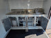 7' X 12' Concession Trailer Woodgrain With Blackout Trim Food Event Catering Open sink picture 