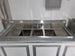 7' X 12' Flat Front Concession Trailer Food Event Catering 3 bin sink picture 