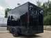 7' X 12' Flat Front Concession Trailer Food Event Catering Back left angle picture 