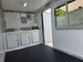 7' X 12' Flat Front Concession Trailer Food Event Catering Interior back left angle picture 