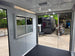 7' X 12' Flat Front Concession Trailer Food Event Catering Interior front right angle picture 