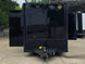 7' X 12' Flat Front Concession Trailer Food Event Catering Open front side picture 