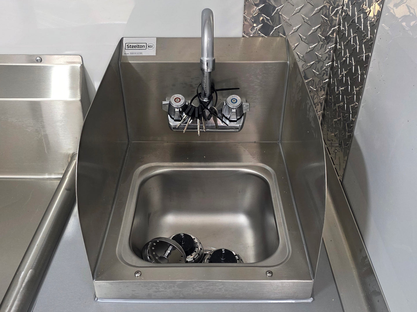 7' X 12' Flat Front Concession Trailer Food Event Catering Sink picture 