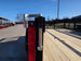 7' X 12' Straight Deck Utility Trailer 18IN Mesh Sides Double Axle 7K GVWR latch view picture 
