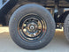 7' X 12' Straight Deck Utility Trailer 18IN Mesh Sides Double Axle 7K GVWR axle view picture 