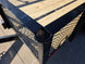 7' X 12' Straight Deck Utility Trailer 18IN Mesh Sides Double Axle 7K GVWR d ring view picture 