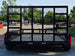 7' X 14' Straight Deck Heavy Duty Utility Trailer (2) 5,200lb Axles 10K GVWR Back side picture 