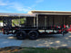 7' X 14' Straight Deck Heavy Duty Utility Trailer (2) 5,200lb Axles 10K GVWR Left side picture 