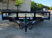 7' X 14' Straight Deck Heavy Duty Utility Trailer (2) 5,200lb Axles 10K GVWR Open front side picture 