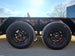 7 X 14 Straight Deck Utility Trailer With 12" Mesh Sides (2) 3,500lb Axles axle view picture 