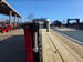 7 X 14 Straight Deck Utility Trailer With 12" Mesh Sides (2) 3,500lb Axles ramp latch view picture 