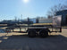 7 X 14 Straight Deck Utility Trailer With 12" Mesh Sides (2) 3,500lb Axles right side view picture 
