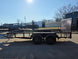 7 X 14 Straight Deck Utility Trailer With 12" Mesh Sides (2) 3,500lb Axles right side view picture 