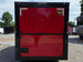 7' X 16' Concession Trailer Victory Red BBQ Event and Catering Back side picture