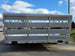 7' x 20' Aluminum Tandem Axle Utility Trailer Back side picture 
