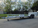 7' x 20' Aluminum Tandem Axle Utility Trailer Front right angle picture 