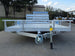 7' x 20' Aluminum Tandem Axle Utility Trailer Front side picture 