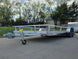 7' x 20' Aluminum Tandem Axle Utility Trailer Open front right angle picture 