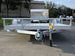 7' x 20' Aluminum Tandem Axle Utility Trailer Open front side picture 