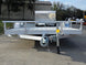 7' x 20' Aluminum Tandem Axle Utility Trailer Open front side picture 