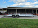  7' x 20' Aluminum Tandem Axle Utility Trailer Open left side picture 