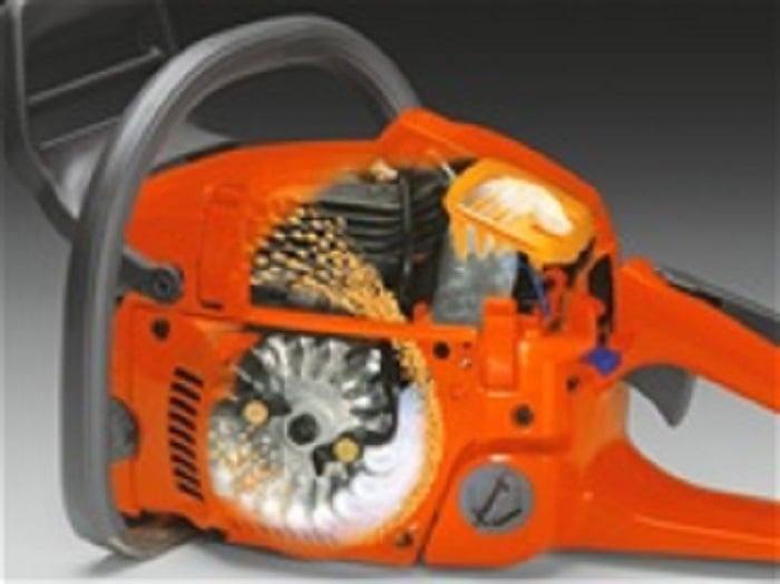 Husqvarna 390XP Chainsaw 20" Bar Professional - 88cc Engine White Background