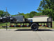 7x12 Dovetail Utility Trailer 3,500lb Axle Right side picture 