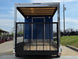 7x14 Enclosed Hybrid 2-3500lb axles Back side picture 