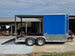 7x14 Enclosed Hybrid 2-3500lb axles Open Left side picture 
