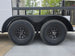 7x14 White Custom Enclosed Trailer with 6' Gate Axel picture 