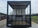 7x14 White Custom Enclosed Trailer with 6' Gate Back side picture 
