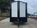 7x14 White Custom Enclosed Trailer with 6' Gate Front side picture 