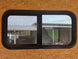7x14 White Custom Enclosed Trailer with 6' Gate Window picture 
