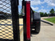 7x16 Dovetail Utility Trailer with 1FT Mesh Side Gate (2) 3500lb Axle 7k GVWR Brake light picture 