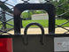 7x16 Dovetail Utility Trailer with 1FT Mesh Side Gate (2) 3500lb Axle 7k GVWR D Ring picture 