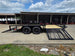 7x16 Dovetail Utility Trailer with 1FT Mesh Side Gate (2) 3500lb Axle 7k GVWR Open left  side picture 