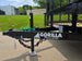 7x16 Dovetail Utility Trailer with 1FT Mesh Side Gate (2) 3500lb Axle 7k GVWR Tongue picture 