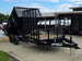 7x16 IBeam Hybrid Hydraulic Dump Trailer with 2ft Sides (2) 6K Axles Lifted front left angle picture 