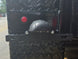 7x16 Powder Coated Straight Deck Utility Trailer with 4.5ft Mesh Sides (2) 3500lb Axles License plate bracket picture 