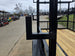 7x16 Straight Deck (2) 5200lb axles 2ft mesh 6ft ladder racks- Ladder rack picture
