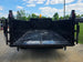 7x16 Telescopic Dump Trailer with 3ft Sides Powder Coated (2) 7K Axles GVWR 14k Bed picture 