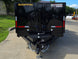 7x16 Telescopic Dump Trailer with 3ft Sides Powder Coated (2) 7K Axles GVWR 14k Front side picture 