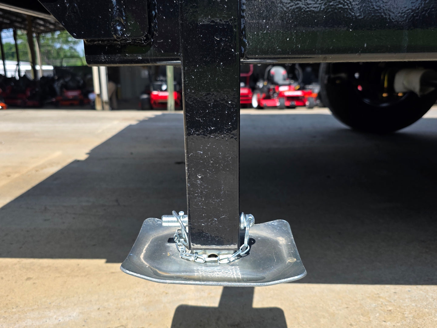 7x16 Telescopic Dump Trailer with 3ft Sides Powder Coated (2) 7K Axles GVWR 14k Jack picture 