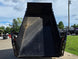 7x16 Telescopic Dump Trailer with 3ft Sides Powder Coated (2) 7K Axles GVWR 14k Lifted back side picture 