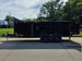 7x16 Telescopic Dump Trailer with 3ft Sides Powder Coated (2) 7K Axles GVWR 14k Right side.