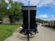 7x16 Telescopic IBeam Dump Trailer with 3ft Sides (2) 7K Axles 14k GVWR Lifted front side picture 