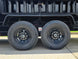 7x16x3 Gorilla Telescopic Leaf Dump Trailer System With 21hp Leaf Debris Loader Axle picture 